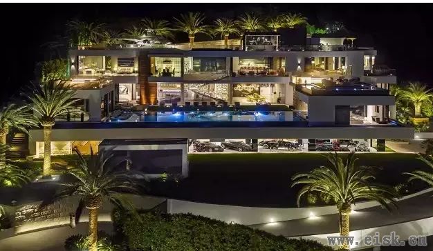 360度实拍美国洛杉矶17亿别墅