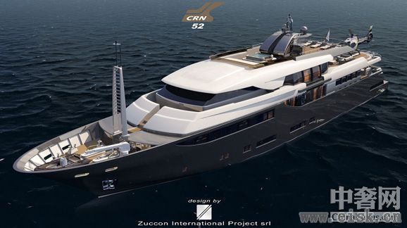 最新设计豪华游艇CRN Classic 52m