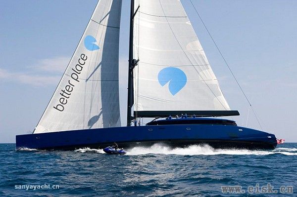 世界上最大的碳纤维单桅帆船：Wally Better Place