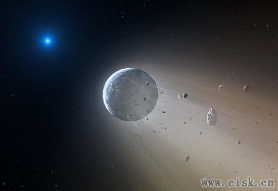 真实“死星”现身：一颗微行星被白矮星所“蒸发”
