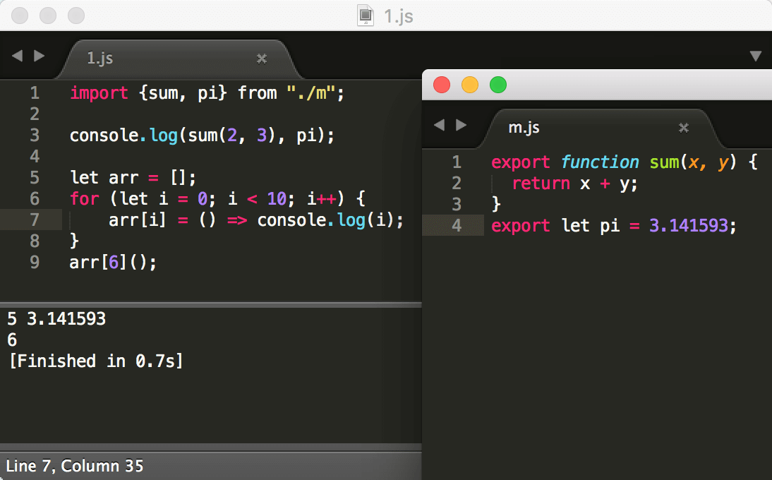 Sublime Text 之运行 ES6 (基于babel)